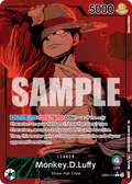 Monkey.D.Luffy EB02-010 Extra Booster Memorial Collection Near Mint Parallel