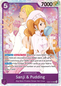 Sanji & Pudding EB02-035 Extra Booster Memorial Collection Near Mint Super Rare