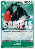 Megalo EB04-018 Extra Booster Memorial Collection Near Mint One Piece Karte
