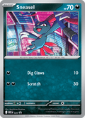 Sneasel 020 Near Mint Holo Pokémon Karte