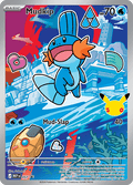Mudkip 057 Mint Illustration Rare Pokémon Karte