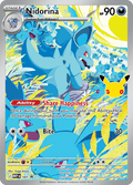 Nidorina 101 Mint Holo Pokémon Karte