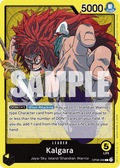 Kalgara OP08-098 Two Legends Mint Leader One Piece Karte