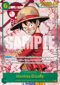 Monkey.D.Luffy OP13-118 Wings of the Captain Near Mint Parallel One Piece Karte