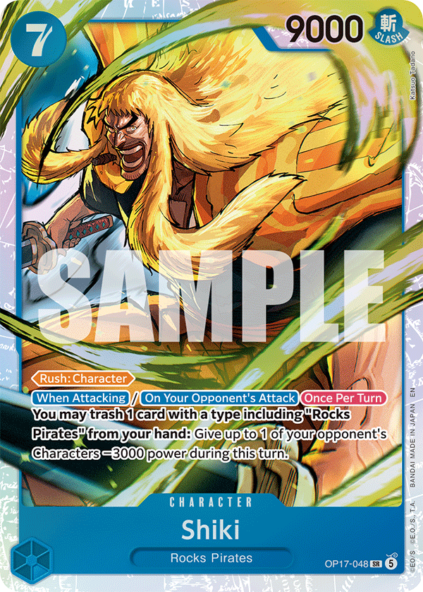 Shiki OP17-048 500 Years in the Future Mint One Piece Karte
