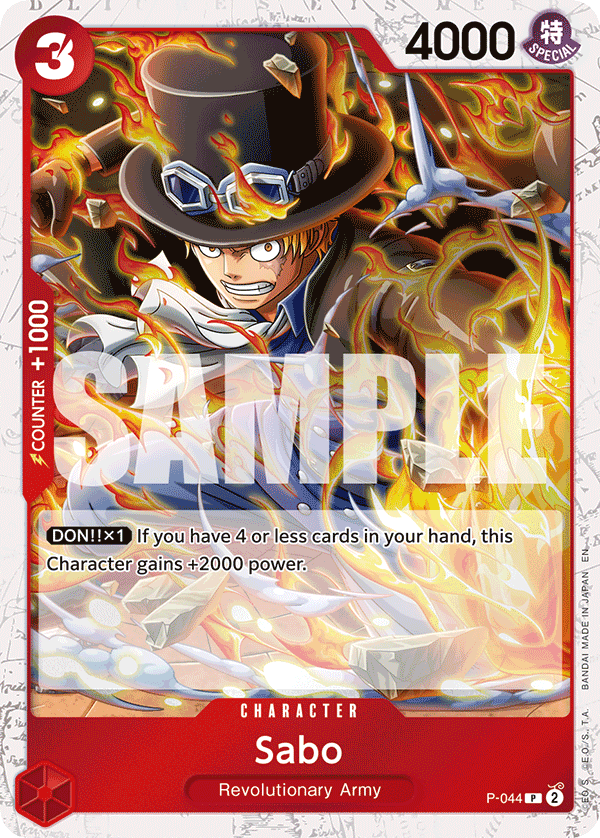 Gol D. Roger DON!! Card P-044 Promotional Cards Near Mint DON!! Card One Piece