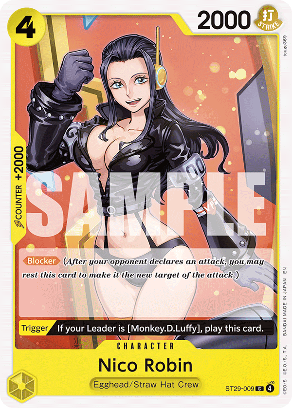 Nico Robin ST29-009 Starter Deck: Monkey D. Luffy Near Mint Französisch One