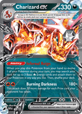 Charizard ex 196 Scarlet & Violet Promo Near Mint Tera Full Art Pokémon Karte