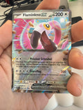 Flamigo ex 160/191 Stellar Crown Near Mint Deutsch Holo Pokémon Karte