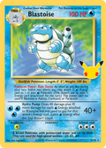 Blastoise 2/102 Celebrations Near Mint Classic Collection Holo Pokémon Karte