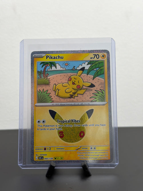 Pikachu 043/128 McDonald's Collection 2026 Near Mint Holo Pokémon Karte
