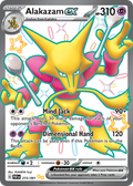 Alakazam ex 215/091 Paldean Fates Mint Full Art Pokémon Karte