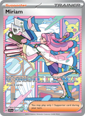 Miriam 251/198 Scarlet & Violet Near Mint Full Art Pokémon Karte