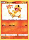 Charmander SV6/SV94 Hidden Fates Near Mint Shiny Pokémon Karte