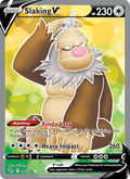 Slaking V 077/078 Astral Radiance Near Mint Deutsch Full Art Pokémon Karte