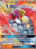 Ho-Oh GX SM57/248 SM Black Star Promos Light Played Deutsch Full Art Pokémon