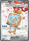 Eiscue ex 210/197 Obsidian Flames Near Mint Deutsch Full Art Pokémon Karte
