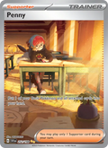 Penny 252/198 Scarlet & Violet Near Mint Full Art Pokémon Karte