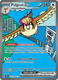 Pidgeot ex 225/197 Obsidian Flames Near Mint Full Art Pokémon Karte