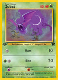 Zubat 70/82 Team Rocket Near Mint 1st Edition Pokémon Karte