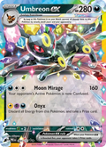 Umbreon ex 060/131 Near Mint Tera ex Pokémon Karte