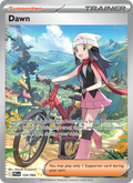 Dawn 129/094 Phantasmal Flames Near Mint Full Art Pokémon Karte