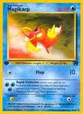 Magikarp 47/82 Team Rocket Excellent 1st Edition Pokémon Karte