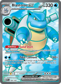 Blastoise ex 184/165 Scarlet & Violet—151 Near Mint Full Art Pokémon Karte