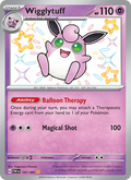 Wigglytuff 147/091 Paldean Fates Near Mint Shiny Holo Pokémon Karte