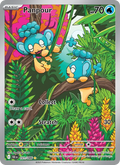 Panpour 101/086 Black Bolt Near Mint Full Art Pokémon Karte