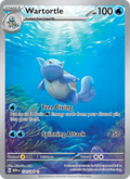 Wartortle 171/165 Scarlet & Violet—151 Near Mint Illustration Rare Pokémon Karte