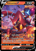 Volcanion V 025/198 Evolving Skies Near Mint Pokémon Karte